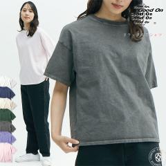 �y WOMENS �z����T�V���c GOOD ON �O�b�h�I�� �V���[�g�X���[�u�����b�N�X�s�V���c �J�b�g�\�[ ( GOST2203 ) �N���[�l�b�N �ێ� ���C�h�V