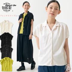 �y WOMENS �zGOOD ON �O�b�h�I���t�����`�X���[�u�V���c ���f�B�[�X T�V���c ���� ( GOST2601 ) �h���b�v�V�����_�[ ��100�� 5.5�I���X 