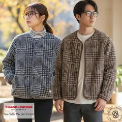 Vincent et Mireille ���@���\�� �G �~���C�� �~�b�N�X�{�A�W���P�b�g ���f�B�[�X �{�A�J�[�f�B�K�� �m�[�J���[ �W���P�b�g ( VM252BL251