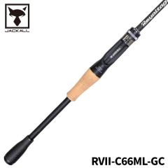ジャッカル バスロッド リボルテージ RVII-C66ML-GC (2024年追加モデル