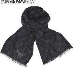 エンポリオ・アルマーニ マフラー スカーフ ナイトブルー系 EMPORIO ARMANI イタリー製 625247-F322 22AW ギフト プレゼント 贈答品 エンポリオ・アルマーニ マフラー スカーフ ナイトブルー系 EMPORIO