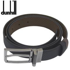 �_���q�� DUNHILL �����Y�x���g  �u���b�N/�u���E�� ���o�[�V�u���^�C�v �o�b�N����]�� �C�^���[�� DU24F4T22RR �M�t�g �v���[���g �a��