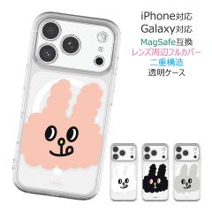 [�󒍐��Y] Bunni Konbiny Close-up Clear Lens Guard Magnetic Jelly Hard �P�[�X MagSafe�݊� iPhone 17e Air 17 Pro Max 16e 16 Plus 