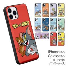 [�󒍐��Y] ��������(���B���[����) Tom and Jerry Season.2 Card Door Bumper �P�[�X Galaxy S25 Ultra S24 FE A55 5G A54 S23 A53 S22 