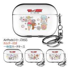 [�󒍐��Y] ��������(���B���[����) Tom and Jerry Sweet Food Party AirPods Pro3 4 Pro2 3 Pro1 Clear Hard Case �G�A�[�|�b�Y �V���[