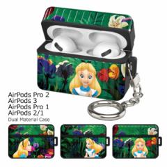 [󒍐Y] (`OX) Disney Alice in Wonderland AirPods (Pro) Case GA[|bY v [ P[X Jo[