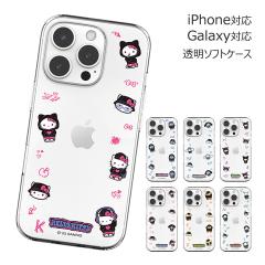 [�󒍐��Y] ��������(���B���[����) Sanrio Characters Hip-hop Clear Jelly �P�[�X iPhone Air 17 Pro Max 16e 16 Plus 15 14 SE3 13 mi