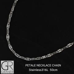 �����Y�l�b�N���X�`�F�[�� �����Y�l�b�N���X �X�e�����X �l�b�N���X �`�F�[�� �����Y �y�^�� 50cm �V���v�� �V���o�[ �� �����A�����M�[ 