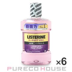 LISTERINE (���X�e����) �g�[�^���P�A �[���v���X 1000ml �~6�� �y�Z�b�g�z �y��򕔊O�i�z