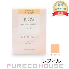 NOV (�m�u) �p�E�_���[�t�@���f�[�V���� UV SPF30�EPA+++ 12g #�I�[�N��20 ���t�B��