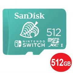 �T���f�B�X�N microSDXC�J�[�h 512GB �ufor Nintendo Switch�v 100MB/s SDSQXAO-512G-GNCZN �X�C�b�`���� �}�C�N��SD microSD�J�[�h SanD