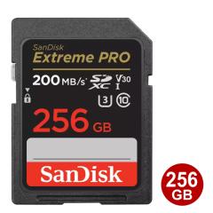 �T���f�B�X�N SDXC�J�[�h 256GB EXTREME PRO Class10 UHS-1 U3 V30 200MB/s SDSDXXD-256G-GN4IN SanDisk SD�J�[�h �C�O���e�[�� ���[����