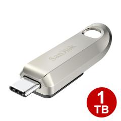 �T���f�B�X�N USB������ 1TB USB Type-C USB 3.2 Gen1 �ő�400MB/s Ultra Luxe �t���b�V�������� �C�O���e�[�� SDCZ75-1T00-G46 �y������