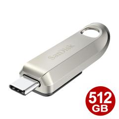 �T���f�B�X�N USB������ 512GB USB Type-C USB 3.2 Gen1 �ő�400MB/s Ultra Luxe �t���b�V�������� �C�O���e�[�� SDCZ75-512G-G46 �y����