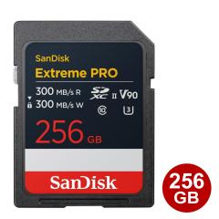 �T���f�B�X�N SDXC�J�[�h 256GB EXTREME PRO U3 V90 UHS-II 300MB/s SD�J�[�h �C�O���e�[�� SanDisk SDSDXDM-256G-GN4IN �y���������z �y