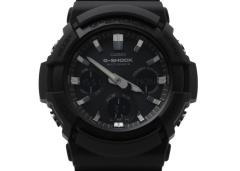 CASIO �J�V�I ���v G-SHOCK ANALOG-DIGITAL GAW-100 SERIES GAW-100B-1AJF �u���b�N�n �����^�A���~ �����Y �A�i�f�W �����i�y�{���ۏ؁z