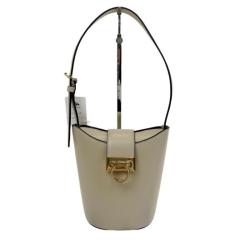 Salvatore Ferragamo �t�F���K�� �V�����_�[�o�b�O �K���`�[�j �g���t�H���I �o�P�b�g�o�b�O 211194 �x�[�W���n ���U�[ ���f�B�[�X �S�[