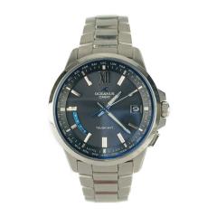 CASIO JVI rv OCEANUS IVAiX OCW-T150-1AJF Vo[ ubN `^ Y \[[dgy{ۏ؁z