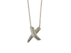 Tiffany&Co. �e�B�t�@�j�[ �l�b�N���X �p���}�s�J�\ �O���t�e�BX �V���o�[�n SV925 ���f�B�[�X ���i�y�{���ۏ؁z