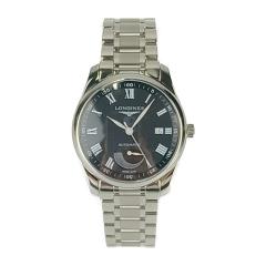 i LONGINES W rv }X^[RNV p[U[u L2.908.4.51.6 Vo[ ubN XeX Y 
