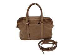 COACH �R�[�` �r�W�l�X�o�b�O BLEEKER �u���[�J�[ 71196 �L�������n ���U�[ �����Y 2WAY �n���h�o�b�O �S�[���h���� ���i�y�{���ۏ؁z