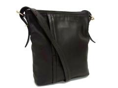 SALVATORE FERRAGAMO �t�F���K�� �V�����_�[�o�b�O GO-248830 �u���E���n ���U�[ ���f�B�[�X �N���X�{�f�B �΂ߊ|�� ���i�y�{���ۏ؁z