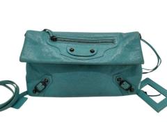 BALENCIAGA �o�����V�A�K �V�����_�[�o�b�O �W���C�A���g�q�b�v 319376 �^�[�R�C�Y�u���[�n ���U�[ ���f�B�[�X �N���b�`�o�b�O ���i�y�{