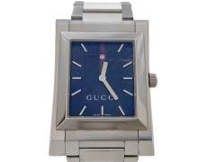 GUCCI �O�b�` ���v 111M �u���[ �V���o�[�n �X�e�����X �����Y ���i�y�{���ۏ؁z