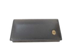 �����i Cartier �J���e�B�G �L�[�P�[�X �p�V�����C�� 4�A�L�[�P�[�X L3000203 �u���b�N �S�[���h���� ���U�[ ���j�Z�b�N�X�y�{���ۏ؁z