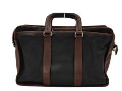 COACH �R�[�` �r�W�l�X�o�b�O ���L�V���g�� F70662 �u���b�N�n �u���E�� ���U�[ �����Y �u���[�t�P�[�X�y�{���ۏ؁z