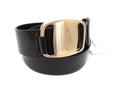 Salvatore Ferragamo �t�F���K�� �x���g ���@�� �o�b�N�� �x���g 67 8058 �u���E���n ���U�[ ���f�B�[�X �\�L�T�C�Y90 ���i�y�{���ۏ؁z