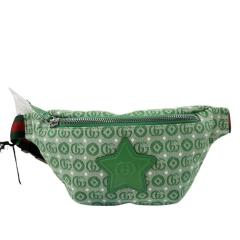 GUCCI �O�b�` �E�G�X�g�o�b�O �`���h�����Y 502095 �O���[���n �L�����o�X ���j�Z�b�N�X �X�^�[ �� GG���S �����i�y�{���ۏ؁z