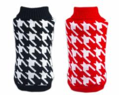 Hounds-tooth Knit Sweater 璹iq jbgZ[^[ 2Color  hbOEFA ybg