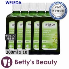 �����T�C�Y ���F���_ �z���C�g�o�[�` �{�f�B�V�F�C�v�I�C�� �y���ʌ��范���z 200ml x 10�{�f�B�I�C�� WELEDA �܂Ƃߔ���