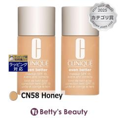 �N���j�[�N �C�[�u�� �x�^�[ ���[�N�A�b�v SPF15 CN58 Honey 30ml/1fl.oz. x 2���L�b�h�t�@���f CLINIQUE
