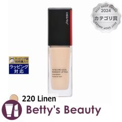 ������ �V���N���X�L�� ���f�B�A���g���t�e�B���O �t�@���f�[�V���� 220 Linen 30ml���L�b�h�t�@���f SHISEIDO