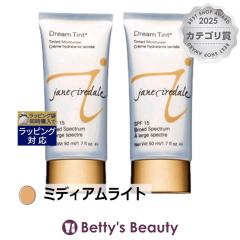 �W�F�[���A�C���f�[�� �h���[���e�B���g SPF15 �~�f�B�A�����C�g 50ml x 2���L�b�h�t�@���f Jane Iredale