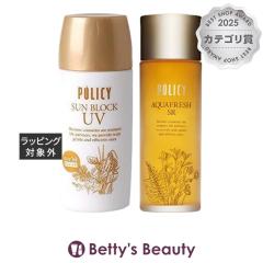 �|���V�[ �T���u���b�NUV 55g �ƃA�N�A�t���b�V��SR 120ml �̃Z�b�g  �X�L���P�A�R�t�� POLICY