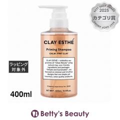 �N���C�G�X�e �v���C�~���O�V�����v�[ �s���N�N���C  400ml�V�����v�[ CLAY ESTHE