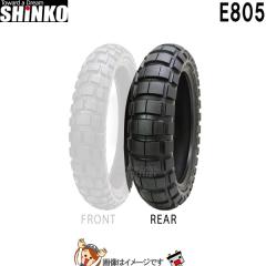 120/90-18 M/C 65R TT E805 ���A �`���[�u�^�C�� �V���R�[ shinko �^�C���@�I�t���[�h ��ʌ������s��