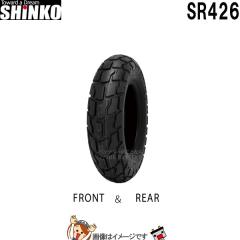 130/90-10 70J TL SR426 �t�����g ���A �`���[�u���X �V���R�[ shinko �^�C���@�X�N�[�^�[ �~�j�o�C�N
