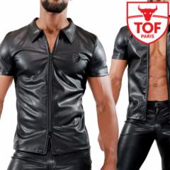 Y Vc tFeBbV tFCNU[ U[@Vc |Vc tF` TOF Paris ZIPPED VEST FETISH(ts0037n)