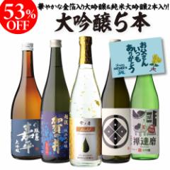 大吟醸 日本酒 飲み比べ セット720ml 5本 お中元 御中元 敬老の日 御歳暮 お歳暮 RSL 父の日_sd