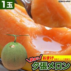 高級 マスクメロン 1玉 約 1.3〜1.5kg【 ご家庭用 】【 送料無料
