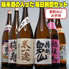 厳選日本酒1800ml 5本セット七月入荷分 厳選日本酒1800ml 6本セット