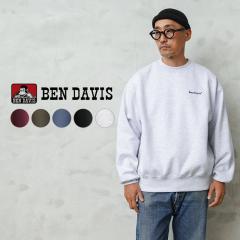 BEN DAVIS �x���f�C�r�X C-25780046 HEAVY SWEAT CREW �w�r�[ �X�E�F�b�g �N���[�yCx�z�yT�z�b�����Y�t�@�b�V���� �J�W���A�� �w�r�[�E�F