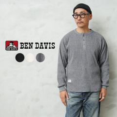 BEN DAVIS �x���f�C�r�X C-26380025 WAFFLE L/S �w�����[�l�b�N T�V���c�yCx�z�yT�z