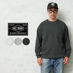 BIG MIKE �r�b�O�}�C�N 102638792 �T���O���X�|�P�b�g �n�j�J�����b�t�� L/S T�V���c�yCx�z�yT�z