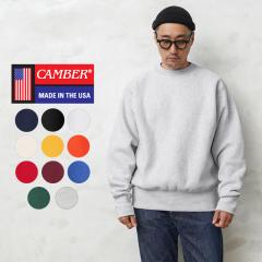CAMBER �L�����o�[ CAM234 12oz �N���X�j�b�g �w�r�[�E�F�C�g �N���[�l�b�N �X�E�F�b�g�V���c MADE IN USA�yT�z