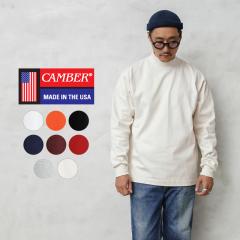 CAMBER �L�����o�[ #306 8oz �}�b�N�X�E�F�C�g ���b�N�l�b�N L/S T�V���c MADE IN USA�yT�z